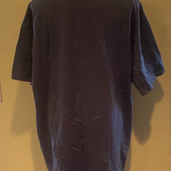 Harry Potter "Hogwarts" XL short sleeve T Shirt Dark Gray Color - Picture 3 of 4